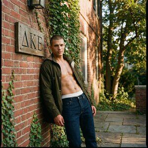 DUMAS Men’s L Olive Hooded Parka Archive Inspired Heritage Utility Shell Lux Pro